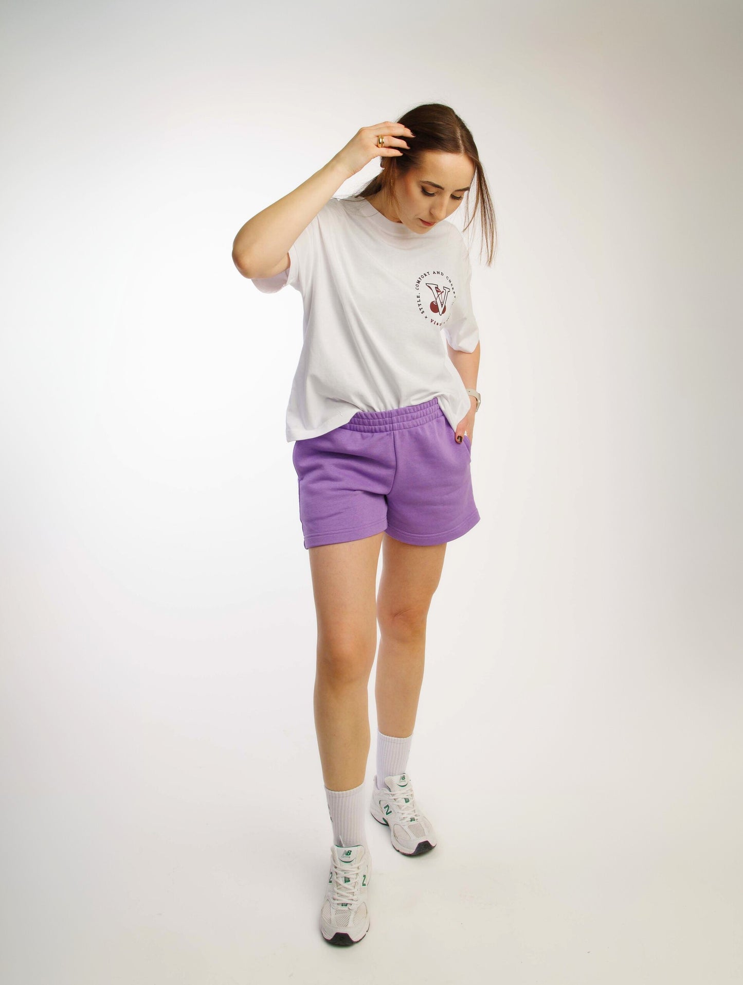 Bloom Shorts – Purple