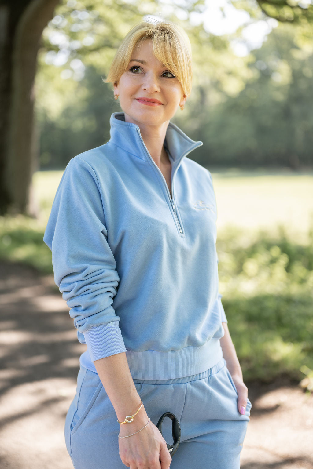 Pullover mit halbem Reißverschluss – Frei wie der Ozean