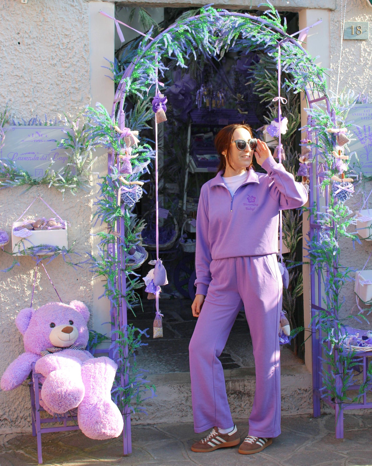 Bloom Wide-Leg Pants – Purple