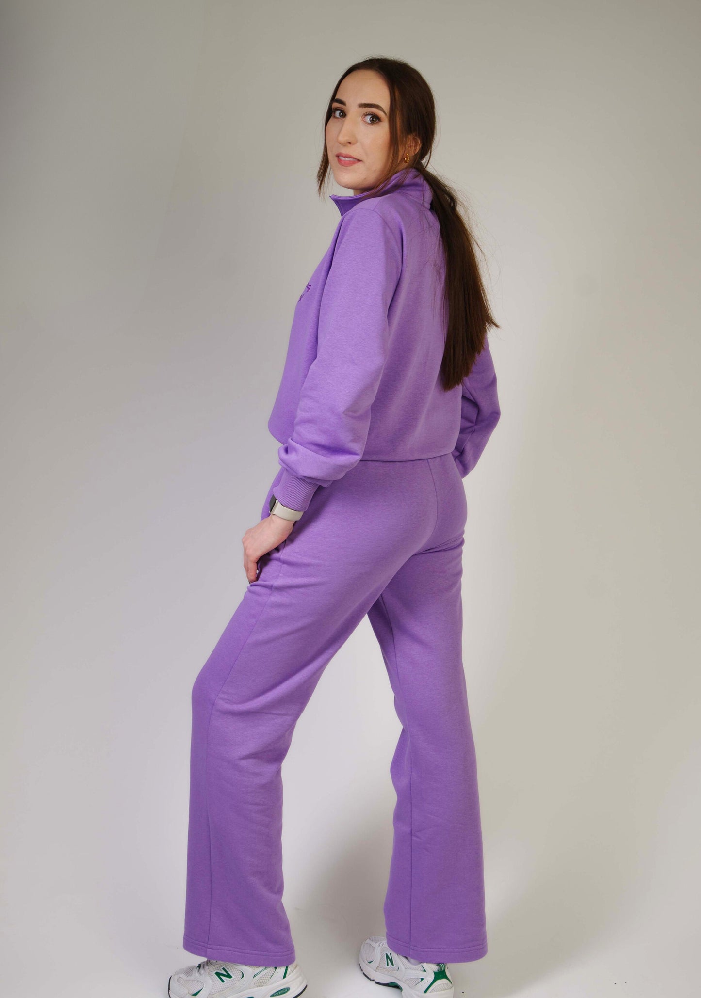 Bloom Wide-Leg Pants – Purple